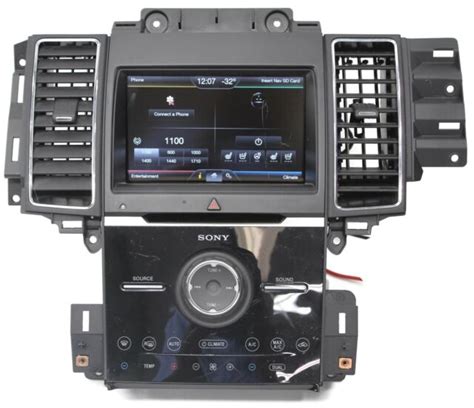 2012 2016 Ford Taurus Radio Cd Mechanism Player Display Screen Dg1t
