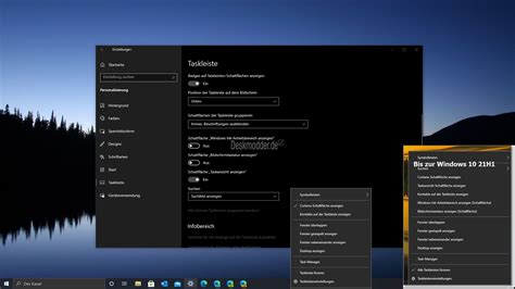 Windows 10 Microsoft Räumt Das Kontextmenü Der Taskleiste Auf