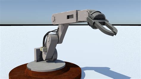 Robotic Arm Model Turbosquid 1201607