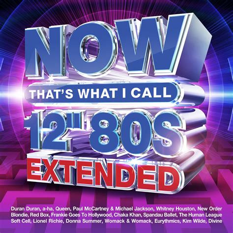 Various Artists Now Thats What I Call 12 80s Extended 4cd Album