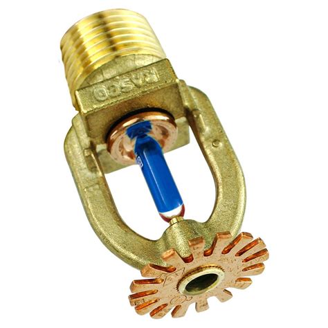 Standard Response Pendent Brass Sprinkler F SIN RA