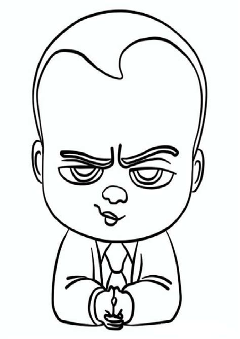 The Boss Baby 1 Ausmalbilder Malvorlagen