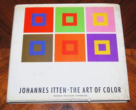 The Art Of Color By Johannes Itten Fisher Janis