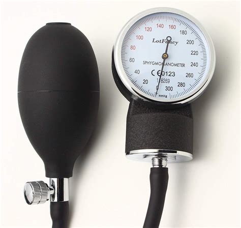 Aneroid Sphygmomanometer Manual Blood Pressure Monitor Checker Bp Cuff