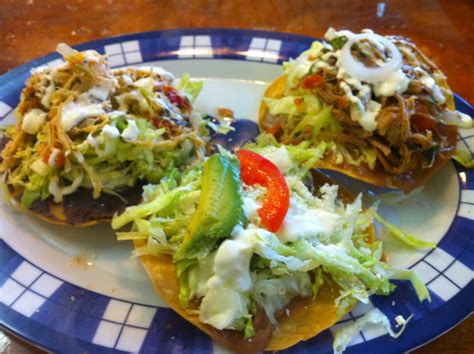 Mexican Tostada Recipe — Dishmaps