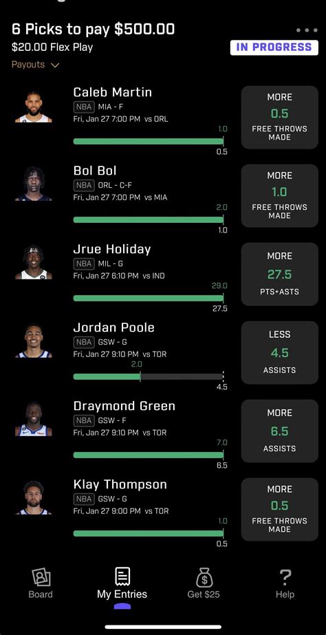 Flex Friday was fun : r/PrizePicks