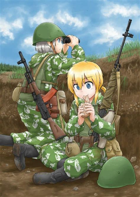 98 Best Russian Military Anime Girls Images On Pinterest Anime Girls