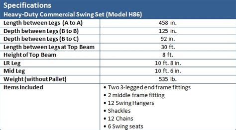 Jensen Swing Heavy Duty Commercial Swing Sets