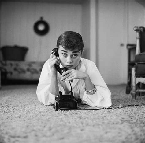 audrey hepburn in 1953 intimate photos of a star at home