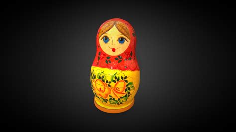 Matryoshka Doll Download Free 3d Model By Moshe Caine Moshecaine