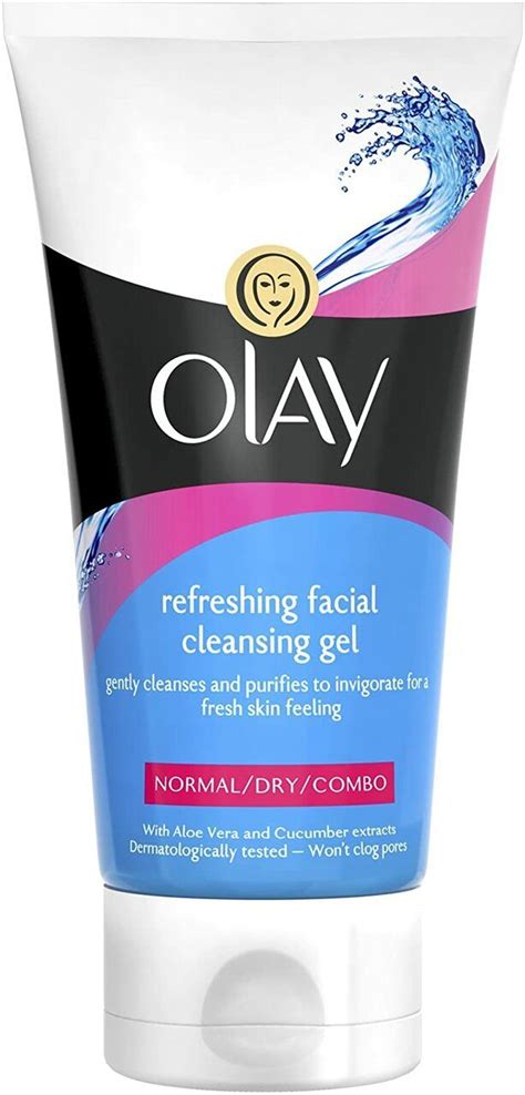 Olay Refreshing Cleansing Face Wash Gel 150ml Cleansing Gel Skin