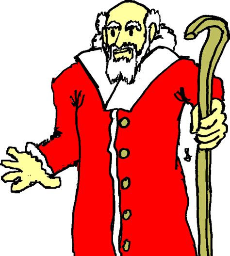 Then A Vigorous Looking Man With A White Beard And Clipart Large Size