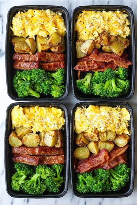 We'll often have blueberry pancakes or egg sandwiches when we need a quick dinner…or. Breakfast Meal Prep - Damn Delicious