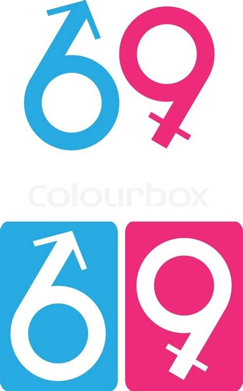 he and she position 69 stock vector colourbox