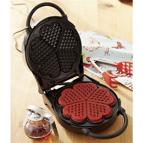 Cucinapro Heart Shaped Waffle Maker Kitchen Specialty Cookware