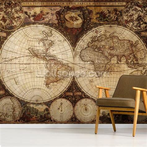 World Map Mural Wallpaper Ideas Vrogue Co