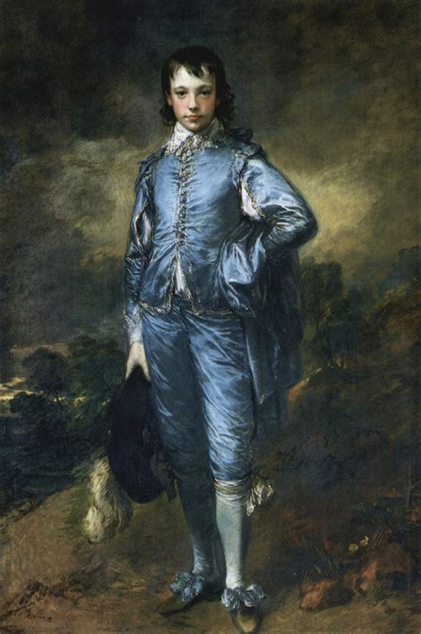 The Blue Boy Portrait Of The Jonathan Buttall 1770