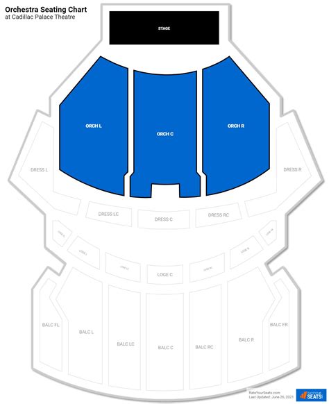 Buell Theatre Detailed Seating Chart Two Birds Home
