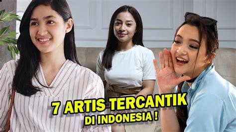 7 Daftar Artis Tercantik Di Indonesia 2020 No 7 Cantiknya Natural Banget Gosip Artis Hari Ini