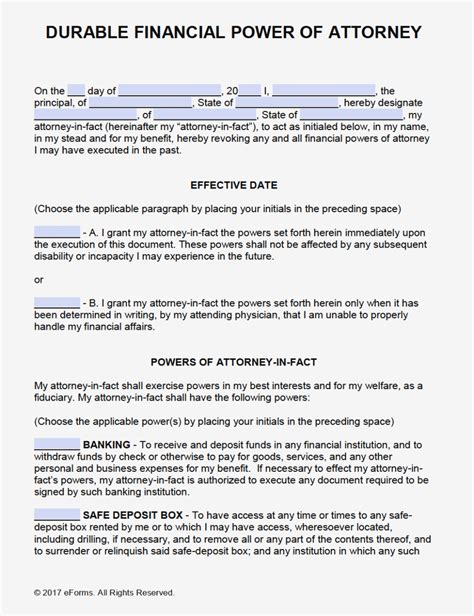 A power of attorney form (poa) is a document that lets a person (the principal) choose someone else (their agent) to handle their medical and financial responsibilities. Free Printable Power Of Attorney Form Washington State ...