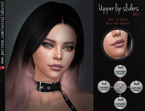 The Sims 3 Cc Lip Sliders Dietpase