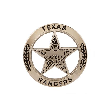 Texas Ranger Silver Tone Lapel Pin Texas Capitol T Shop