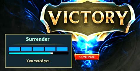 League Of Legends New Surrender Vote Changes In Patch 1316 Will