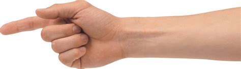 One Finger Hand Hands Png Hand Image Free