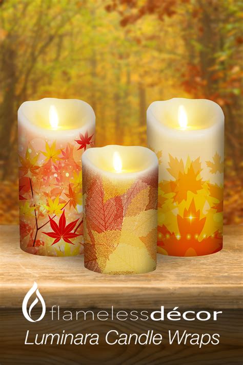 Decorate Your Luminara Flameless Candles For Any Season With Candle
