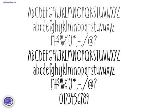 Cricut Rae Dunn Inspired Font Glowforge Oft Farmhouse Font Digital Font