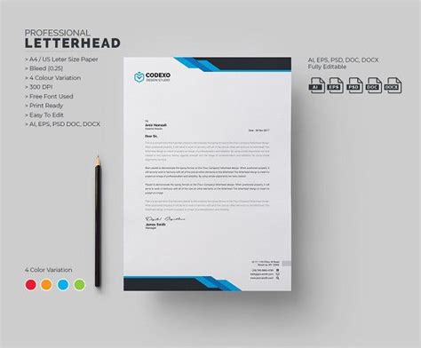 modern letterhead letterhead template letterhead sample company letterhead template