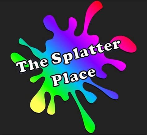 The Splatter Place Splatter Painting Black Light