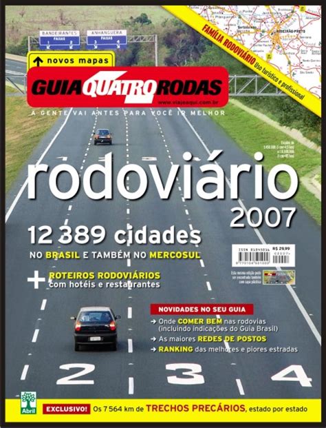 Acelerando por aí Guia Quatro Rodas Rodoviário amplia conteúdo editorial