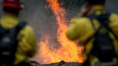 Burned Body Found As Wildfire Burns Near Los Angeles Ctv News