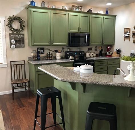 Green kitchen cabinets design make us feel comfortable. 20 Best Dark and Light Green Kitchen Cabinet Ideas
