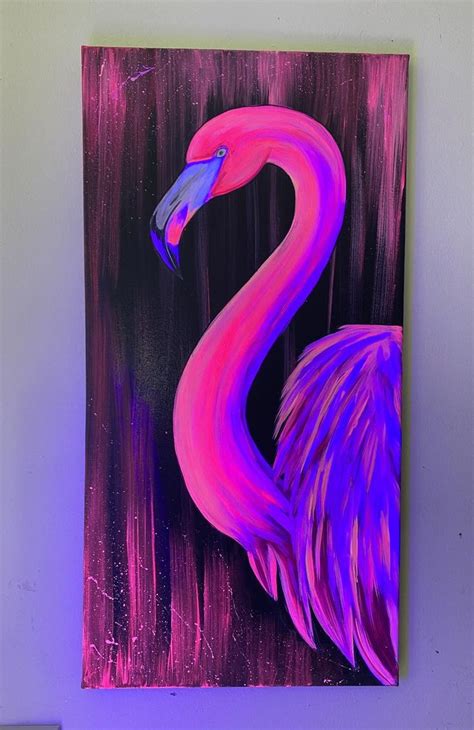 Flamingo Neon Sign Painting Warehouse Of Ideas