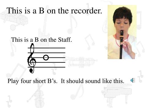 Ppt You Are Going To Learn To Play The Recorder Powerpoint