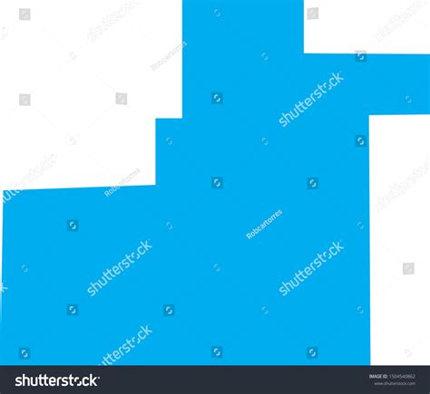 Map Of Atoka County In State Of Oklahoma Royalty Free Stock Vector