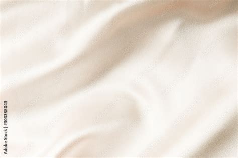 Beige Silk Fabric Texture Satin Background 素材庫相片 Adobe Stock