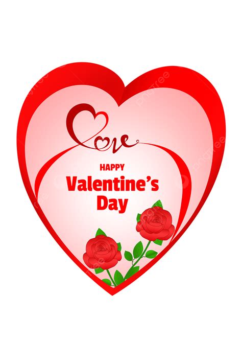Valentine Heart Sticker Valentine S Day Heart Love Sticker Png