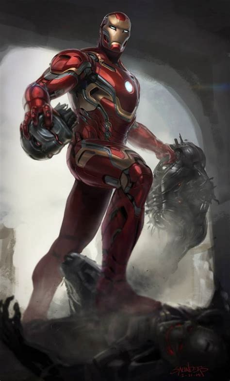 See Iron Man Suits You Never Saw In Avengers Age Of Ultron Concept Art