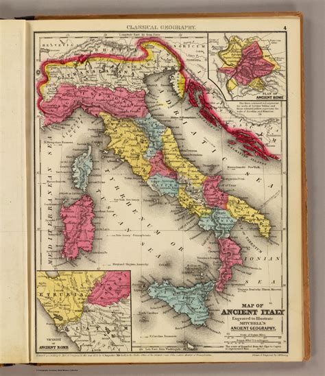 Ancient Italy David Rumsey Historical Map Collection