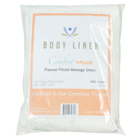 Comfort™ Plus Flannel Fitted Massage Table Sheet