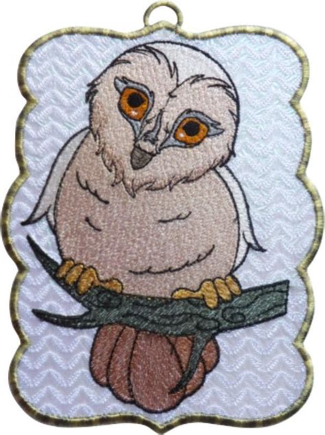 Owlies In My Window Set 2 Sizes Products Swak Embroidery Inspiration Mutz Embroidery