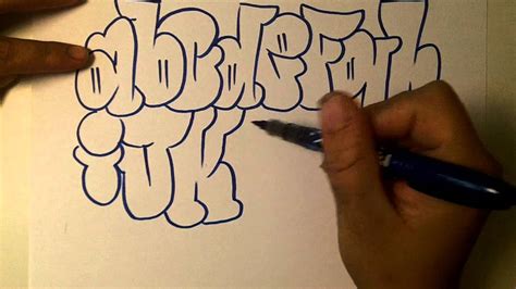 Graffiti Alphabet Bubble Throwie