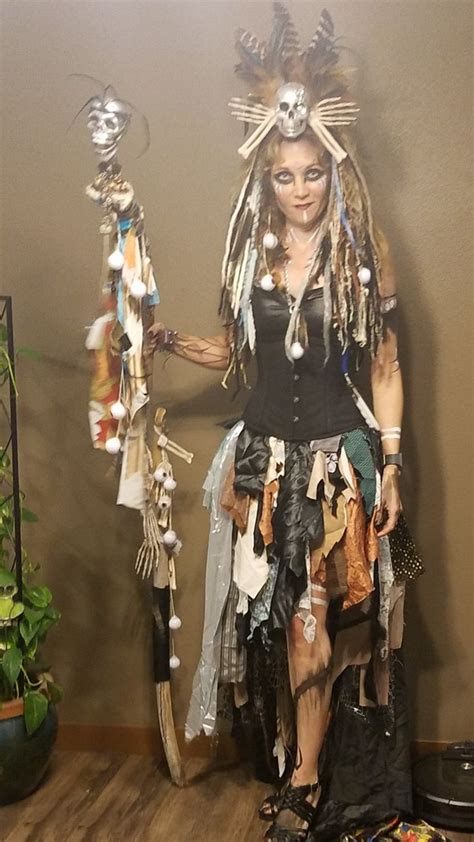 My Year 1 Voodoo Priestess Costume Witch Halloween Costume Voodoo