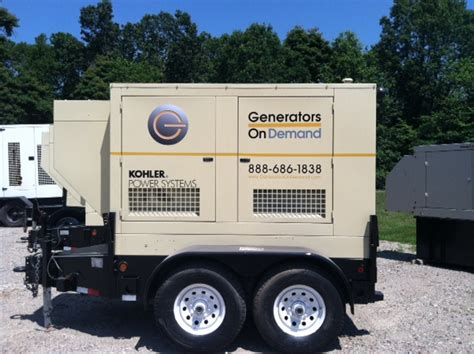 60kw Generator Rental Dont Go Without Power Believe In Generators