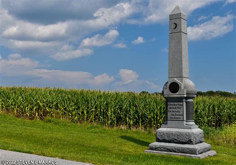 Gettysburg National Military Park Monuments And Markers Bringing