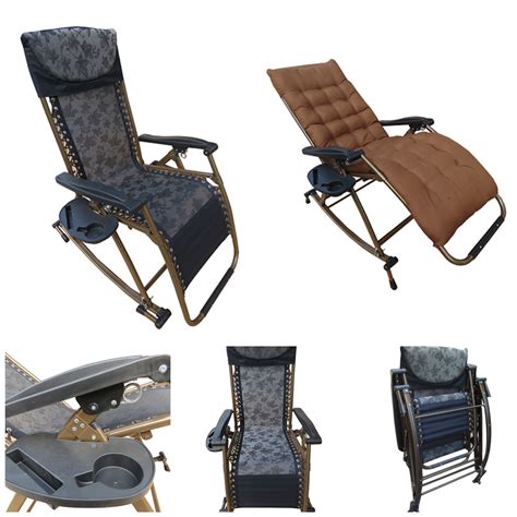 With this chair, the legrest moves upwards first, after which the whole seat can be inclined. Folding portable zero gravity compact easy push back rocking oscillating reclining designer ...