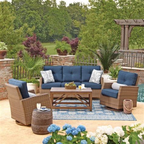 Members Mark Agio Fremont 4 Piece Patio Deep Seating Set With